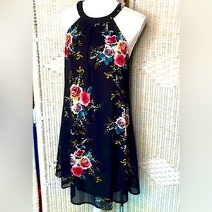NWT Beautiful Boutique Women’s Floral Sheer Dress (S)